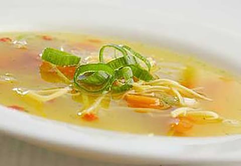 Soupe au Poulet et Nouilles (maison)