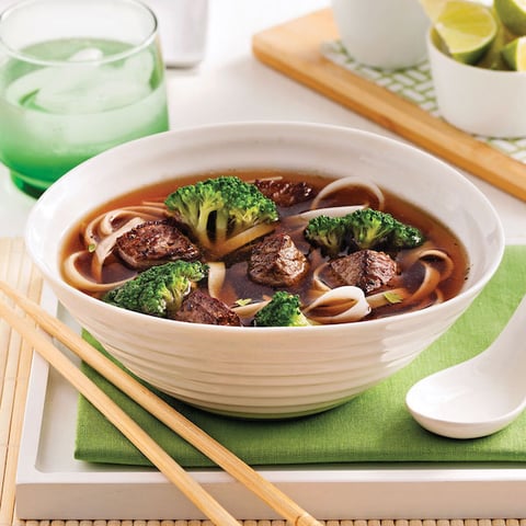 Soupe-Repas au Boeuf et Nouilles