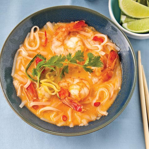 Soupe-Repas aux Crevettes Délicieusement Parfumée