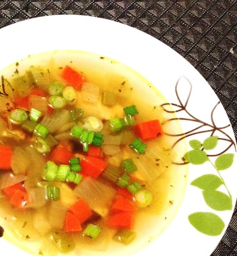 SOUPE SANTÉ À LA DINDE