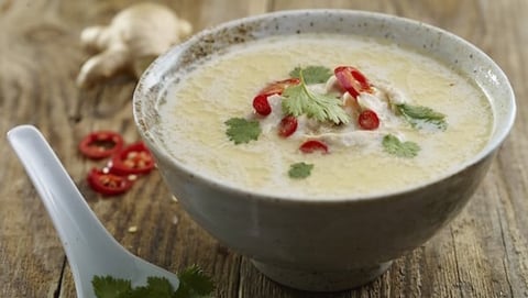 SOUPE THAÏ ÉPICÉE