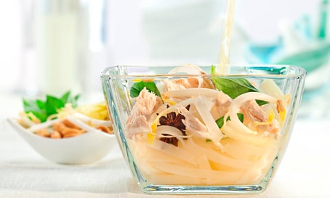 SOUPE TONKINOISE AU POULET