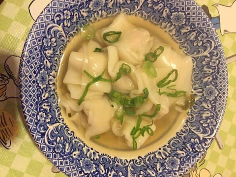 Soupe Won Ton à la Marcial