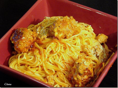 Spaghet Bolo aux Boulettes de Veau