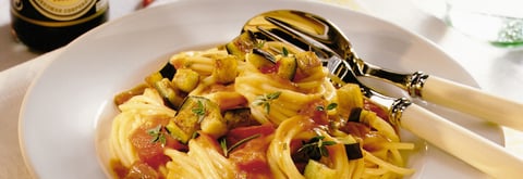 Spaghetti à la Sauce Tomate et Soja