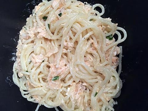Spaghetti au Saumon
