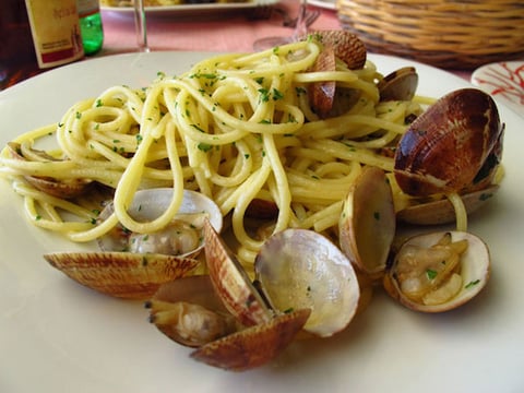 Spaghetti aux Palourdes
