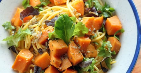 Spaghetti et Patates Douces Aphrodisiaques
