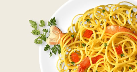 Spaghettis aux Crustacés