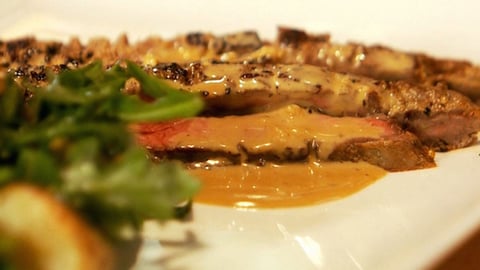 Steak de Flanc au Calvados