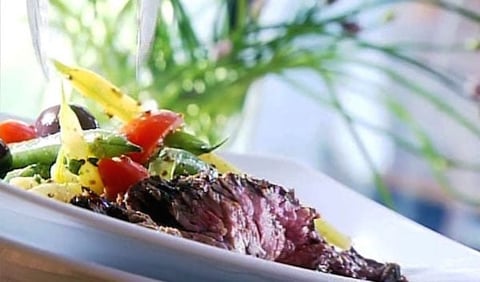 Steak de Flanc Mariné à L'asiatique