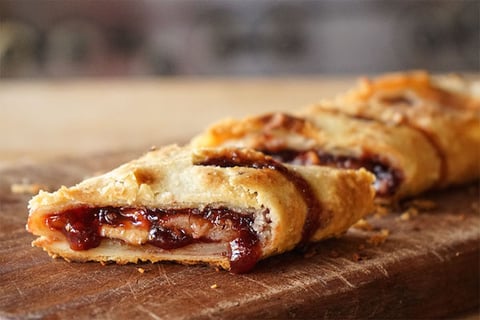 Strudel à la Confiture