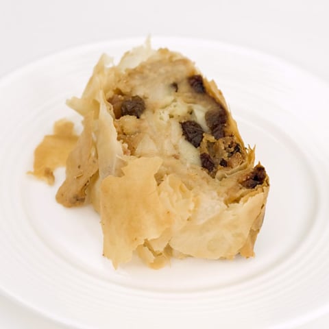 STRUDEL AUX POMMES ET AU CHEDDAR VIEUX CHARLEVOIX