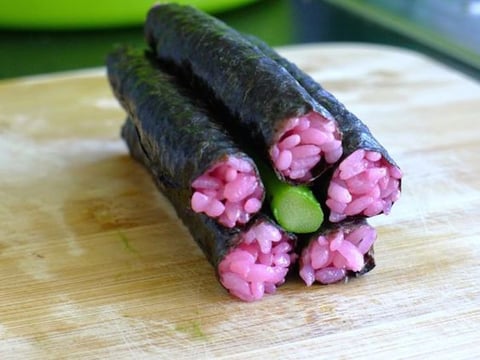 Sushi Art Rolls (tuto) Fleurs