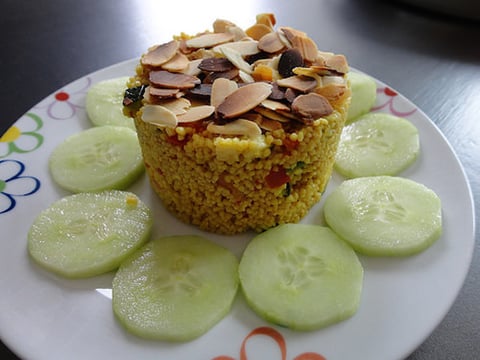 Taboulé Parfumé aux Épices et Amandes Grillées