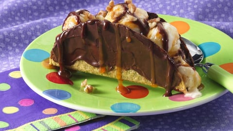 Tacos de Rêve Glacés Enrobés de Chocolat