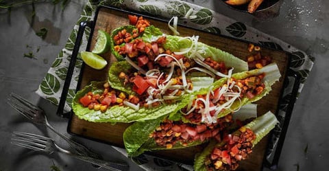 Tacos Végé de Laitue Romaine