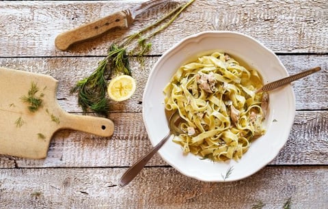 Tagliatelles au Poisson