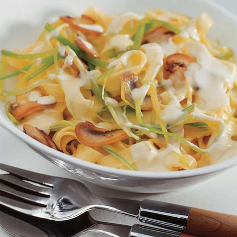 Tagliatelles Façon Carbonara