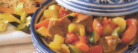 Tajine de Veau de Grain du Québec aux Légumes