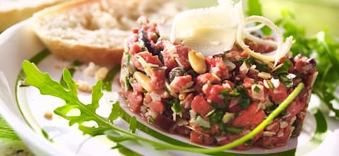 Tartare de Bœuf à L’italienne