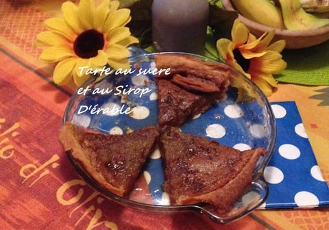 Tarte aux Sucre et Sirop D'érable