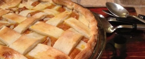 TARTE À LA CITROUILLE ET À LA RICOTTA D’ICI