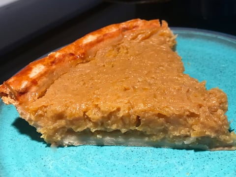 Tarte à la Citrouille et au Sirop D'érable