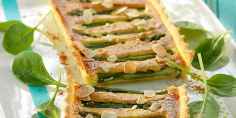 Tarte Amandine aux Asperges