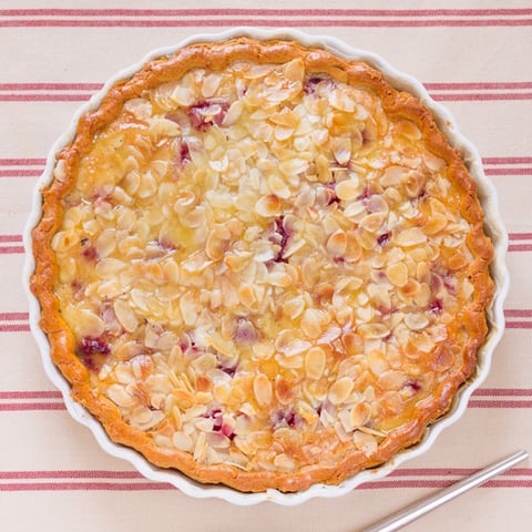 Tarte Amandine aux Framboises