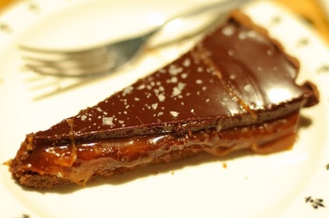 Tarte au Chocolat et au Caramel