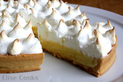 Tarte au Citron Meringuée Facile Minute