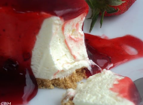 Tarte au Fromage " Fraise-O"