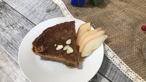 Tarte au Sucre Croûte Biscuits Graham
