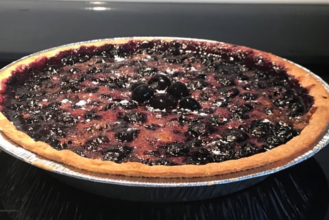 Tarte aux Bleuets et Fraises