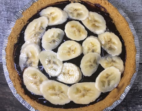 Tarte aux Chocolat et Caramel Écossais