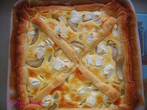 TARTE AUX FONDS D'ARTICHAUTS