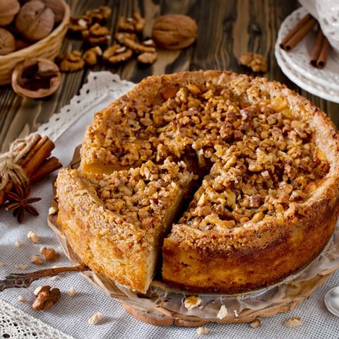 Tarte aux Noix et à la Crème de Marrons