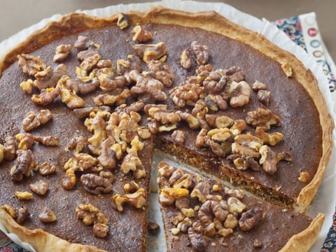 Tarte aux Noix et au Miel