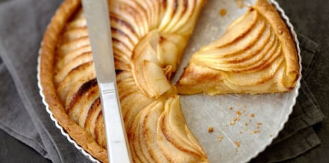 Tarte aux Pommes et à la Compote