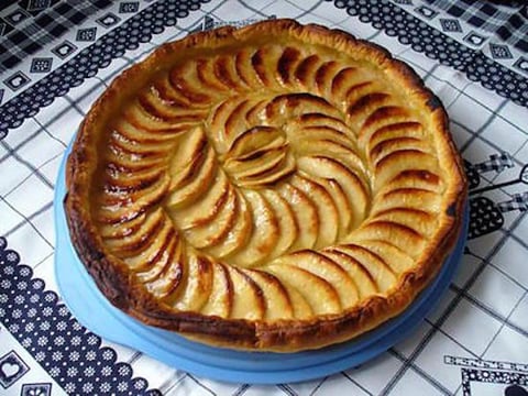 Tarte aux Pommes Pâte Feuilletée