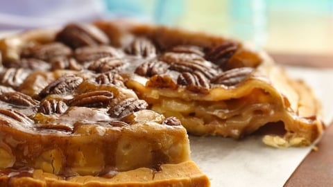Tarte aux Pommes Sens Dessus Dessous