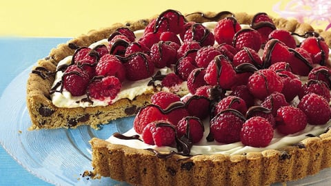 Tarte-biscuit à la Framboise
