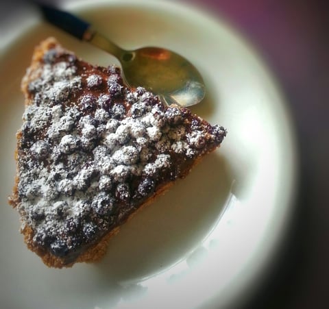 Tarte Bleuets & Ganache au Chocolat