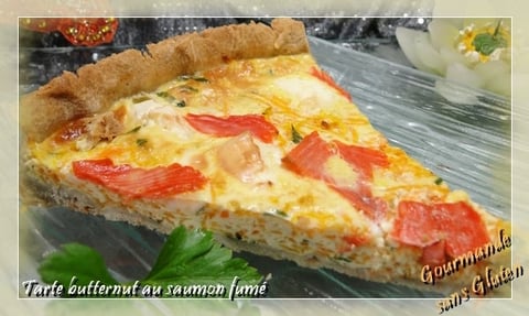 Tarte Butternut et Châtaignes au Jambon Cru
