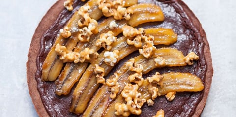 Tarte Chocolat Banane Pâte Sablée