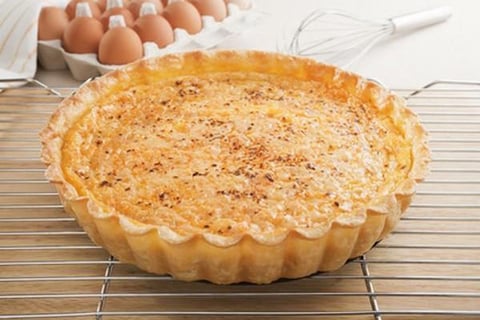 Tarte Colorée Saumon Brocoli et Carottes