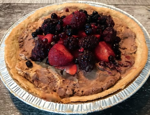 Tarte Crème Glacée et Fruits