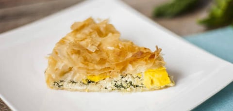 Tarte Filo aux Épinards et à la Ricotta