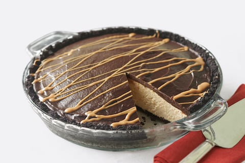 Tarte Glacée au Beurre D'arachide et au Chocolat